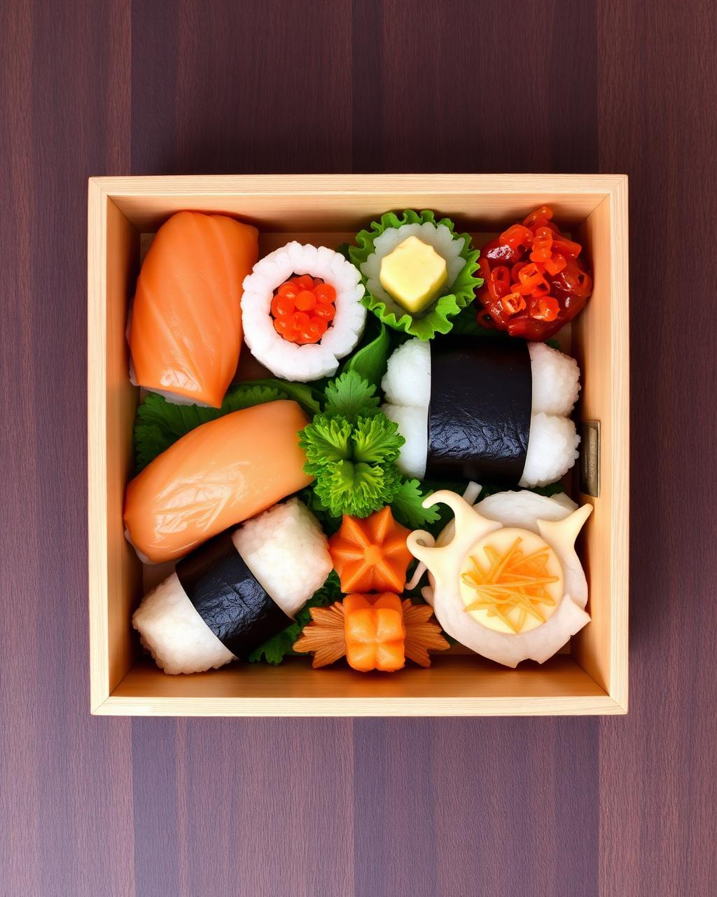 Bento box overhead